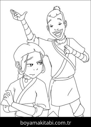 Avatar Son Havabükücü boyama sayfası 50205,  coloring page, 