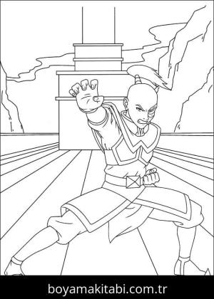 Avatar Son Havabükücü boyama sayfası 50209,  coloring page, 