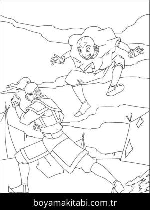 Avatar Son Havabükücü Boyama