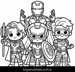 Avengers (Yenilmezler) boyama sayfası 50267,  coloring page, 
