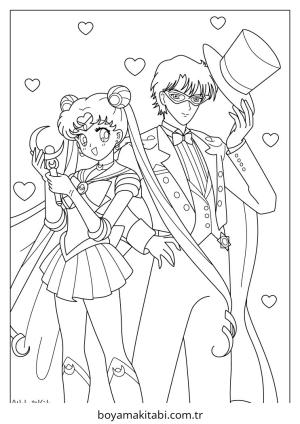 Ay boyama sayfası – yaratıcılığı geliştirir, keyifli zaman