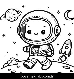 Ay boyama sayfası,  coloring page, , 