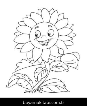 Ayçiçeği Boyama