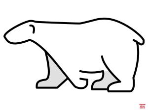 Ayı boyama sayfası, Bear coloring page, , Bears Polar Bear Emoji