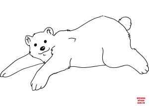 Ayı boyama sayfası, Bear coloring page, , Bears Jumping Polar Bear