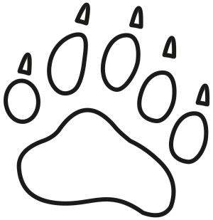Ayı boyama sayfası, Bear coloring page, , Bears Bear Claws