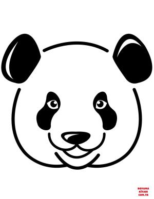 Ayı boyama sayfası, Bear coloring page, , Bears Panda#039;S Face