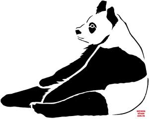 Ayı boyama sayfası, Bear coloring page, , Bears Panda