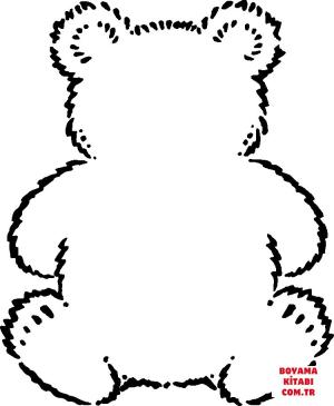Ayı boyama sayfası, Bear coloring page, , Bears Bear