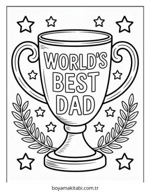 Babalar Günü Boyama