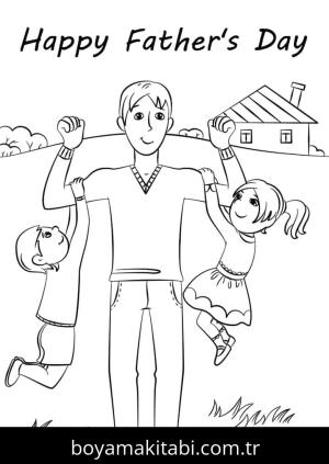 Babalar Günü boyama sayfası 50448,  coloring page, 