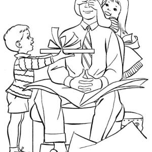 Babalar Günü boyama sayfası,  coloring page, Mutlu Yıllar Baba, 