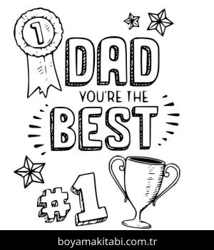 Babalar Günü boyama sayfası 50460,  coloring page, 