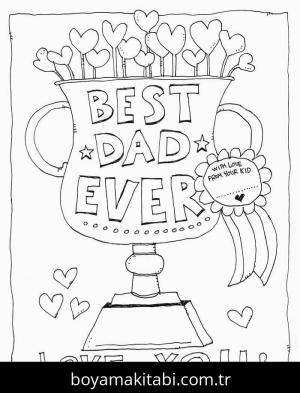 Babalar Günü boyama sayfası 50470,  coloring page, 