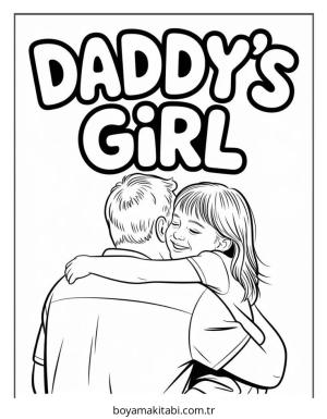 Babalar Günü Boyama
