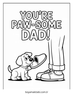 Babalar Günü Boyama