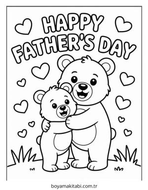 Babalar Günü Boyama