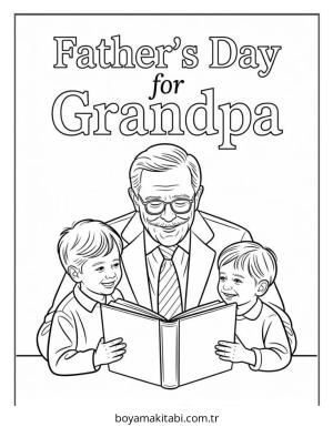 Babalar Günü Boyama