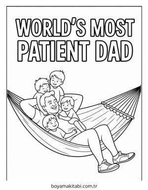 Babalar Günü Boyama