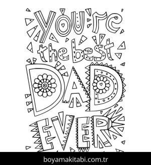 Babalar Günü boyama sayfası 50461,  coloring page, 