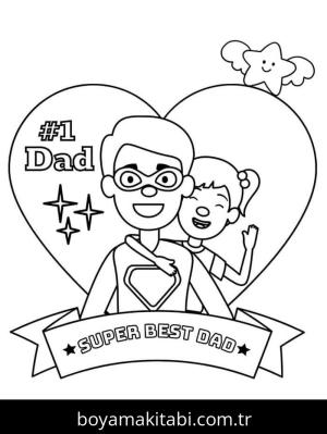 Babalar Günü boyama sayfası 50455,  coloring page, 