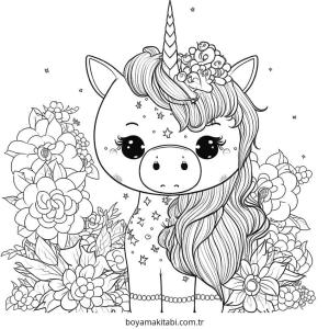 Baby Animals boyama sayfası – kolay boyama, eğitici aktivite