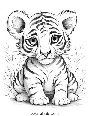 Baby Animals boyama sayfası – keyifli zaman, renkli çizimler