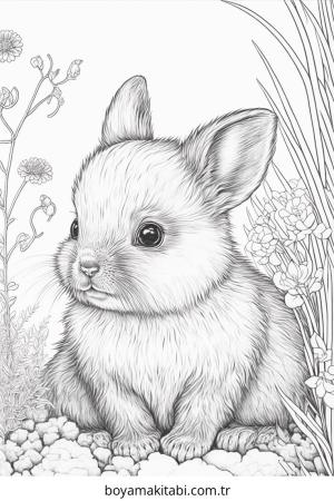 Baby Animals boyama sayfası – ücretsiz yazdır, boyama etkinliği