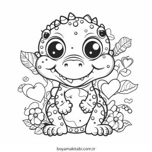 Baby Animals boyama sayfası – yaratıcılık, eğlenceli etkinlik