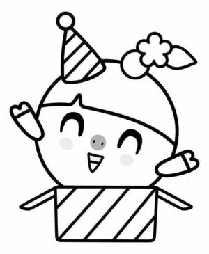 BabyRiki boyama sayfası,  coloring page, Bedava BabyRiki, 