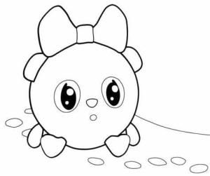 BabyRiki boyama sayfası,  coloring page, BabyRiki Görüntü Anahattını Yazdır, 