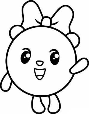 BabyRiki boyama sayfası,  coloring page, Yazdırılabilir BabyRiki, 