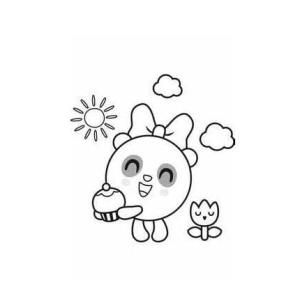 BabyRiki boyama sayfası,  coloring page, BabyRiki Resim, 