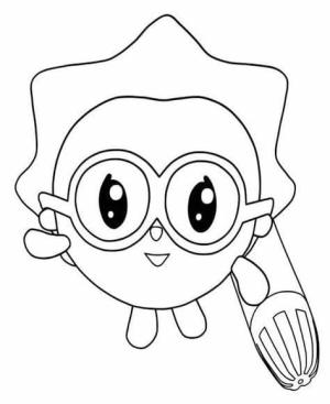 BabyRiki boyama sayfası,  coloring page, BebekRiki, 