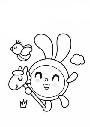 BabyRiki boyama sayfası,  coloring page, BabyRiki JPG, 