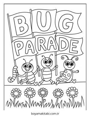 Bahçe boyama sayfası – ücretsiz yazdır, boyama etkinliği