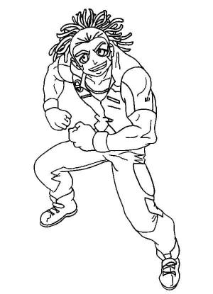 Bakugan boyama sayfası,  coloring page, Jake Vallory, 