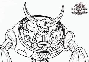 Bakugan boyama sayfası,  coloring page, Sabator, 