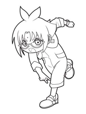 Bakugan boyama sayfası,  coloring page, Mükemmel Marucho, 