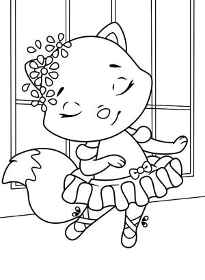 Balerin boyama sayfası,  coloring page, , 