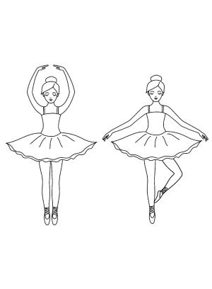 Balerin boyama sayfası,  coloring page, , 