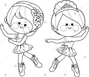 Balerin boyama sayfası,  coloring page, , 