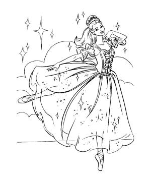 Balerin boyama sayfası,  coloring page, , 