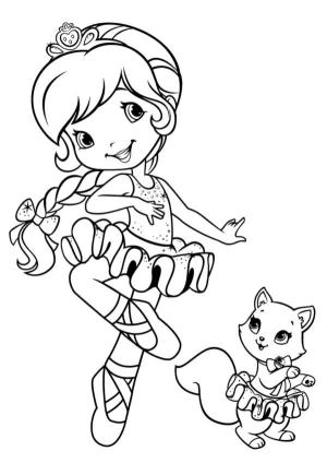 Balerin boyama sayfası,  coloring page, , 