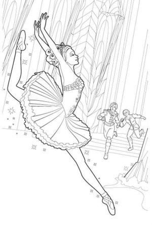 Balerin boyama sayfası,  coloring page, , 