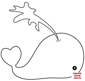 Balina boyama sayfası, Whales coloring page, , whales cartoon whale is spouting water 