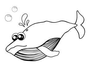 Balina boyama sayfası, Whales coloring page, Mükemmel Balina, 