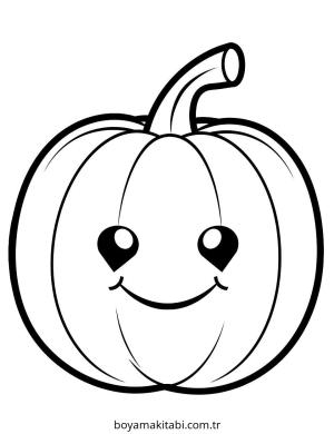 Balkabağı boyama sayfası – yaratıcılığı geliştirir, keyifli zaman