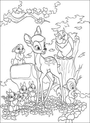 Bambi 2 boyama sayfası,  coloring page, Bambi 2 Karakter, 