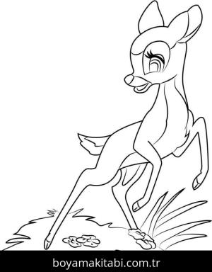 Bambi boyama sayfası 50712,  coloring page, 
